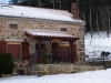 gîte Châtaigne au coeur en hiver